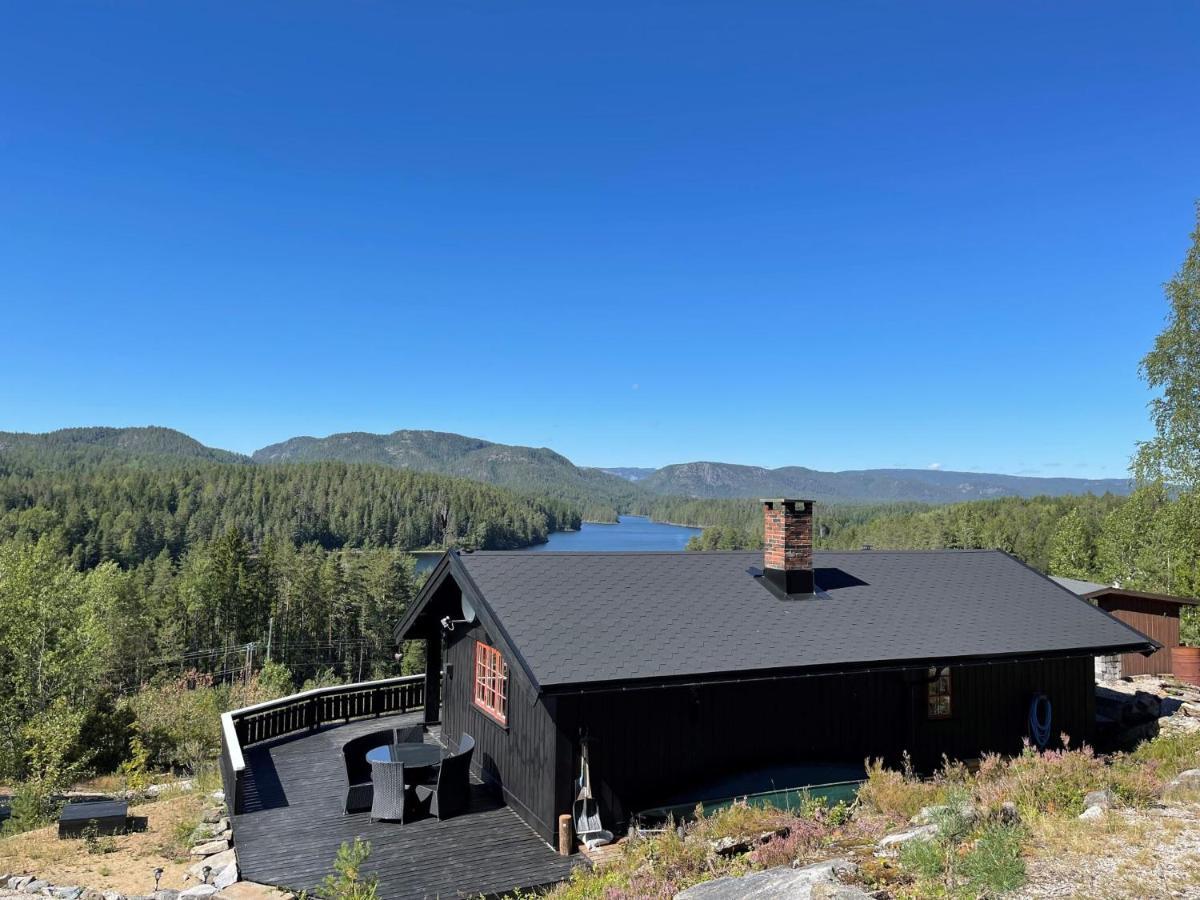 Utsikten - Cabin With A Great View Drangedal エクステリア 写真